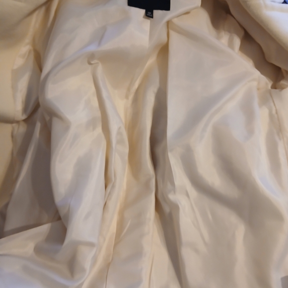Cream Wool Coat - Picture 5 of 10